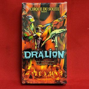 Dralion Cirque Du Soleil VHS 2000 Sealed Ancient Chinese Circus Traditions